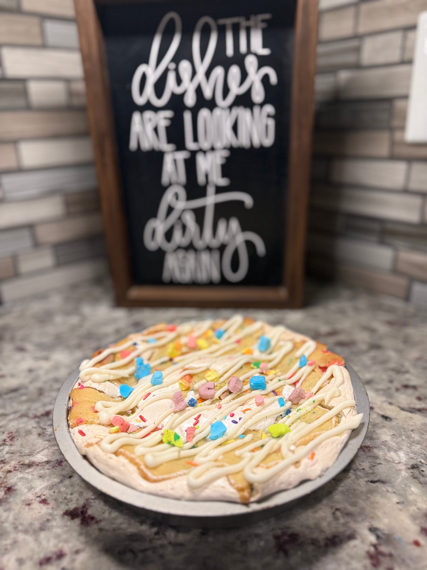 Lucky Layers Cookie Cake